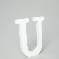 Decostar™ Wood Letter - U - 5"- 24 Pieces