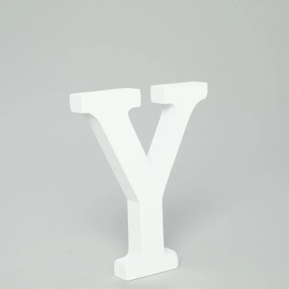 Decostar™ Wood Letter - Y - 5"- 24 Pieces