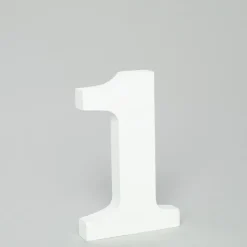 Decostar™ Wood Number 1 - 5"- 24 Pieces