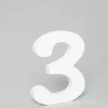 Decostar™ Wood Number 3 - 5"- 24 Pieces