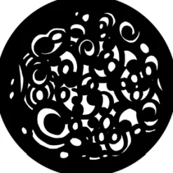 Doodles - Stock Gobo for Gobo Light Projectors - Choose your size!