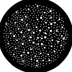 Dot Breakup (Small) - Stock Gobo for Gobo Light Projectors - Choose your size!