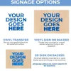 3D Wood Storefront Pop-Up Display – 8ft Wide (Style C) | Customizable — FORMA™