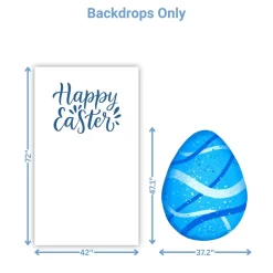 Easter Foam Core Birthday Backdrop Kit by PopScene™