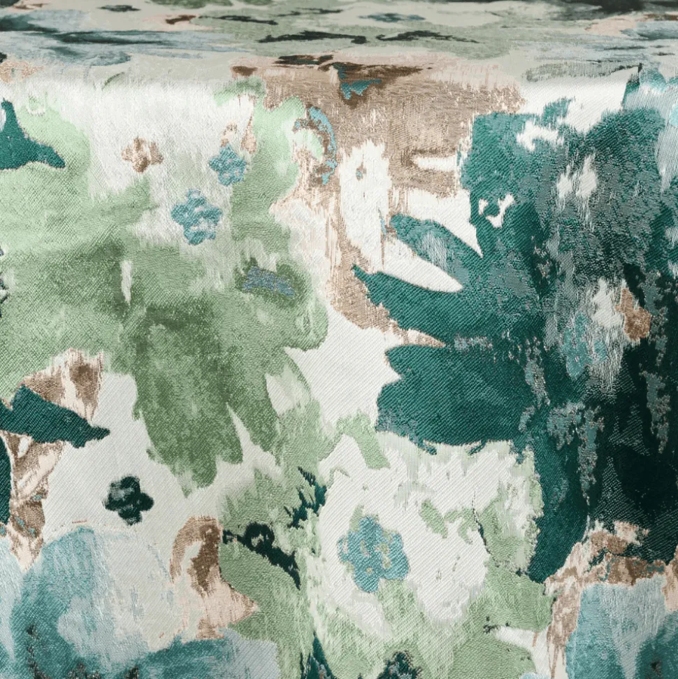 Emerald Florence Jacquard Tablecloth - Multiple Size Options