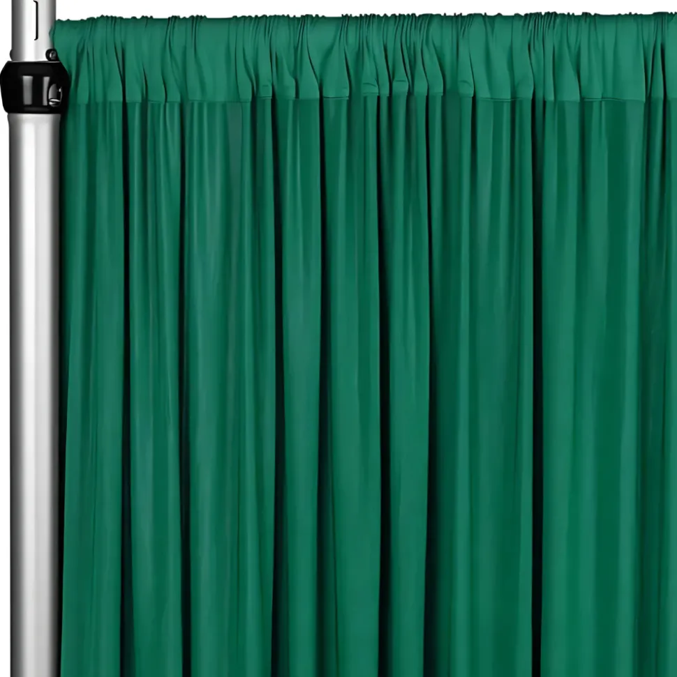 Emerald Green 4-Way Stretch Spandex Drape Panel - Choose your Size