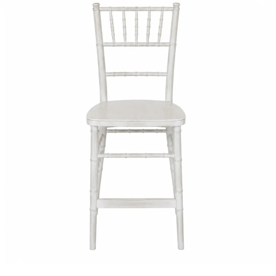 EnvyChair™ Elegant Chiavari Bar Stool - Limewash