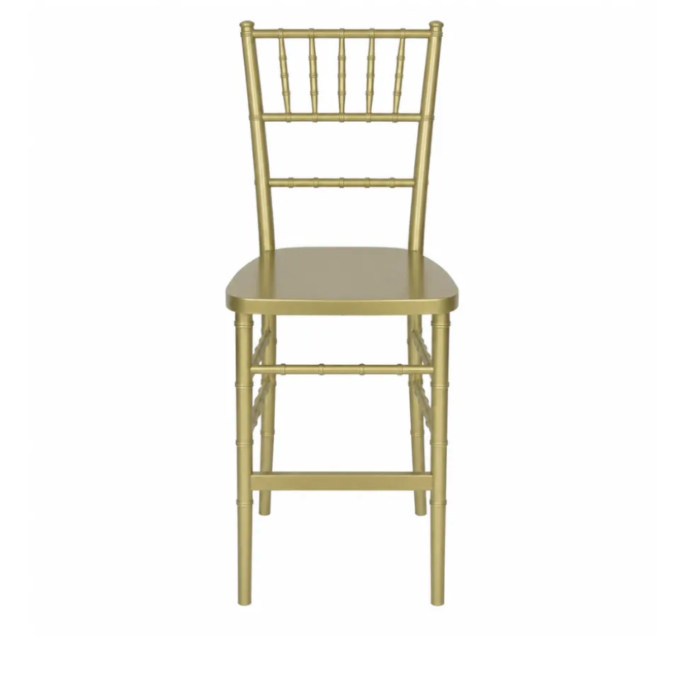 EnvyChair™ Elegant Chiavari Bar Stool - Gold