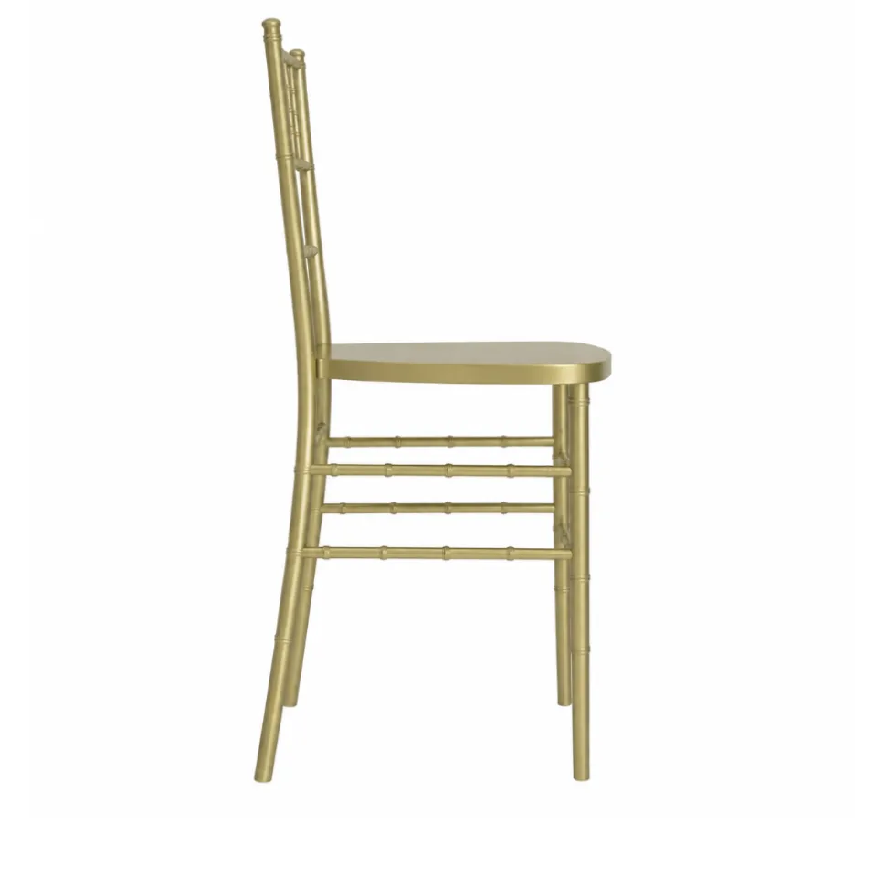 EnvyChair™ Elegant Chiavari Bar Stool - Gold