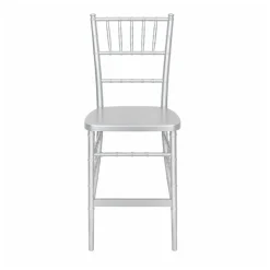 EnvyChair™ Elegant Chiavari Bar Stool - Silver