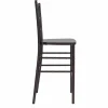 EnvyChair™ Elegant Chiavari Bar Stool - Mahogany