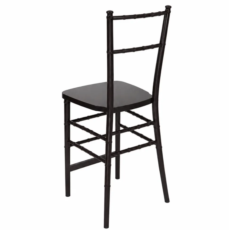 EnvyChair™ Elegant Chiavari Bar Stool - Mahogany