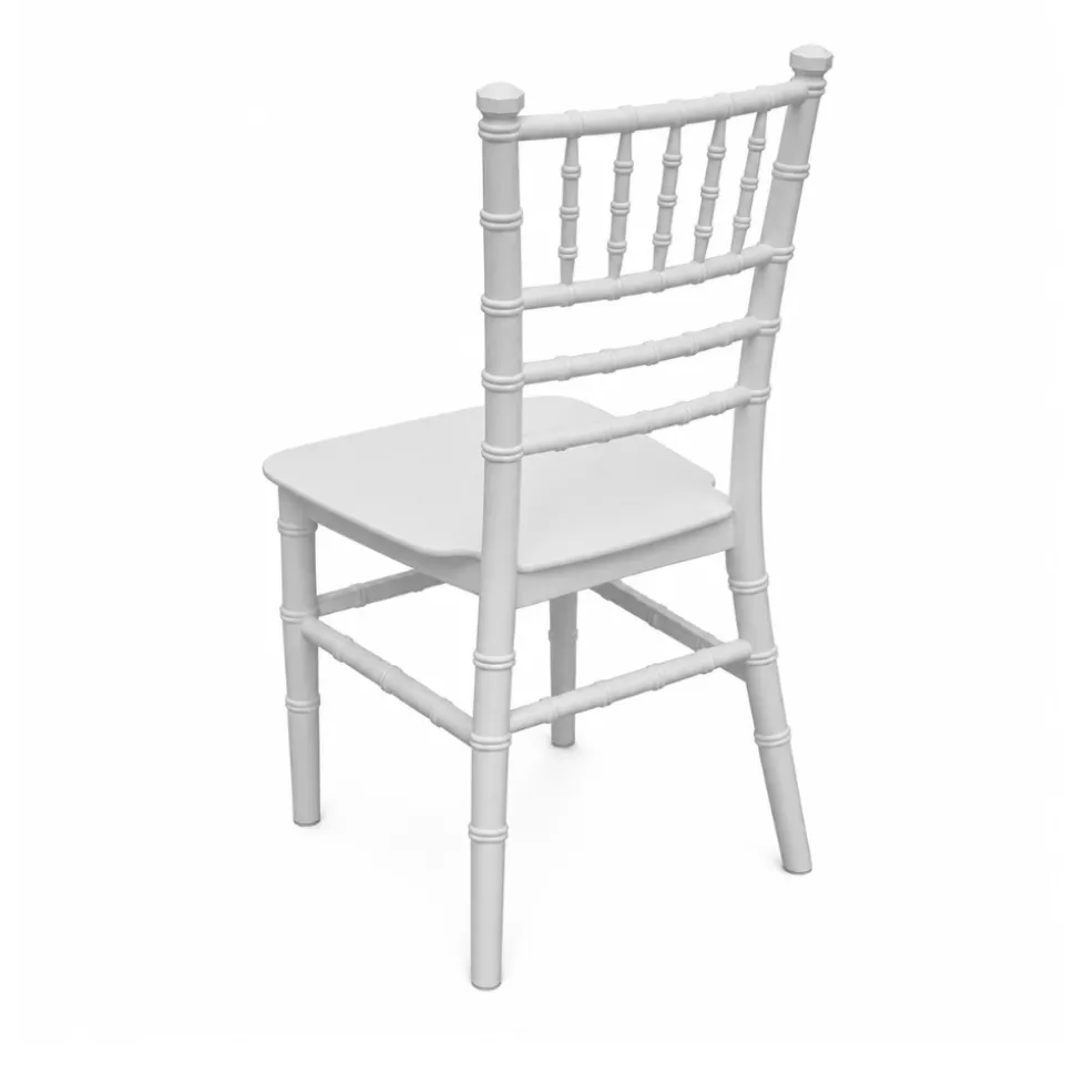 EnvyChair™ Elegant Kid's Chiavari Chair - White