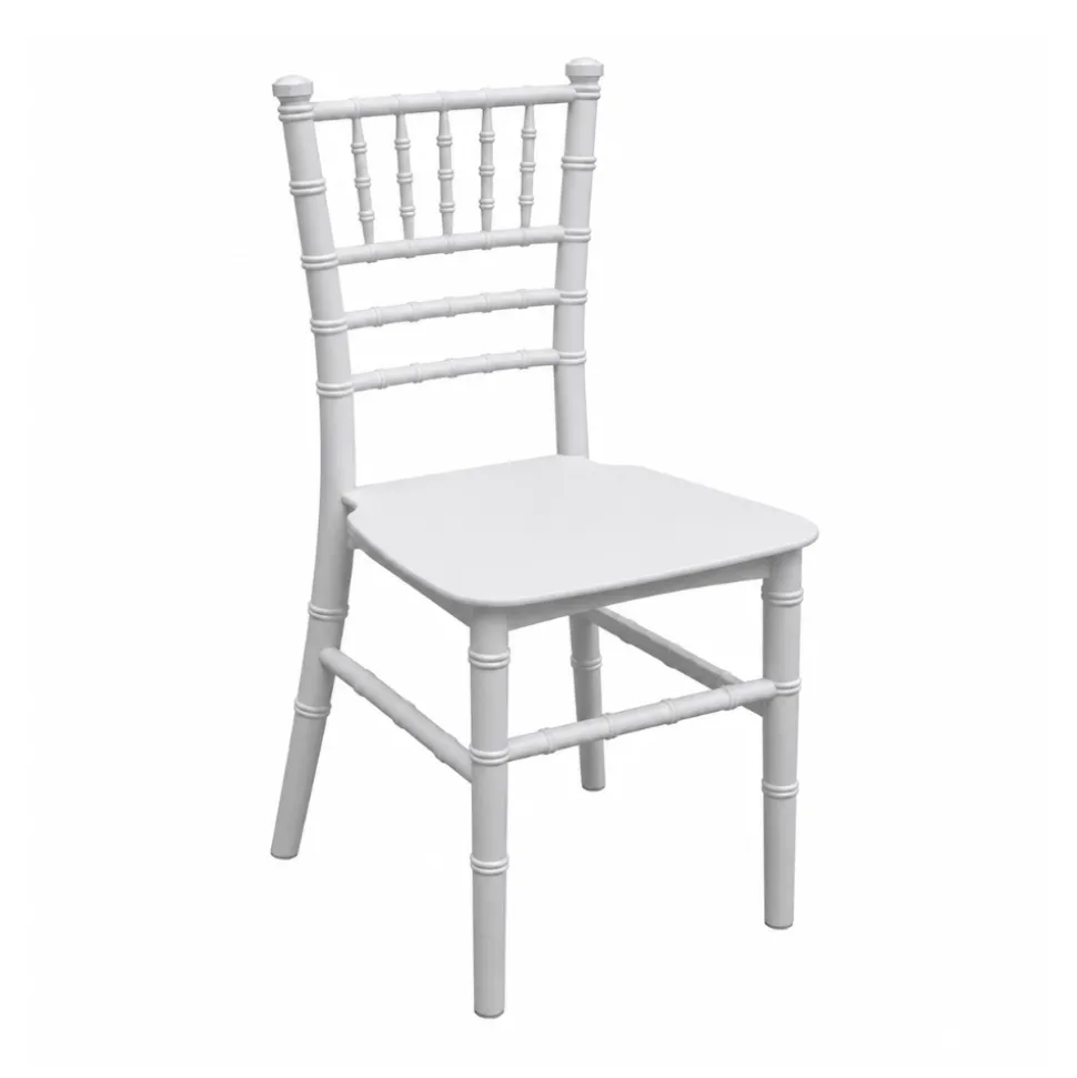 EnvyChair™ Elegant Kid's Chiavari Chair - White