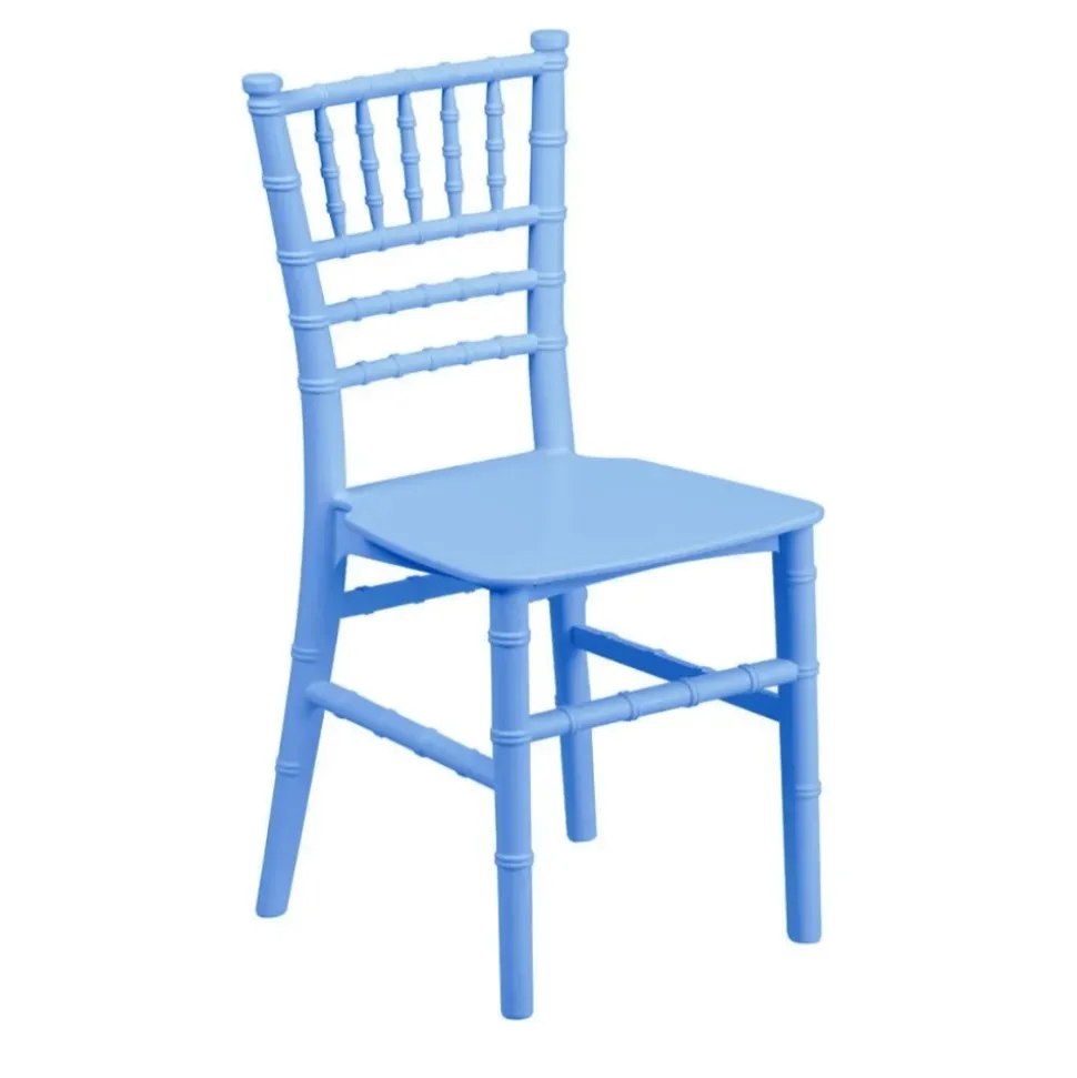 EnvyChair™ Elegant Kid's Chiavari Chair - Blue
