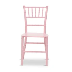 EnvyChair™ Elegant Kid's Chiavari Chair - Pink
