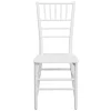 EnvyChair™ Elegant Resin Chiavari Chair with Premium Steel Frame - White