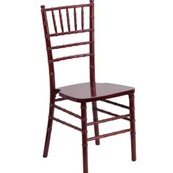 EnvyChair™ Elegant Wood Chiavari Chair - Mahogany