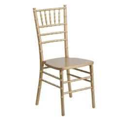 EnvyChair™ Elegant Wood Chiavari Chair - Gold