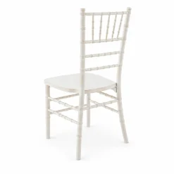 EnvyChair™ Elegant Wood Chiavari Chair - White Wash