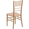 EnvyChair™ Elegant Wood Chiavari Chair - Natural Wood