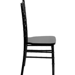 EnvyChair™ Elegant Wood Chiavari Chair - Black