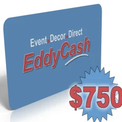 Event Decor Direct Gift Card - $750.00