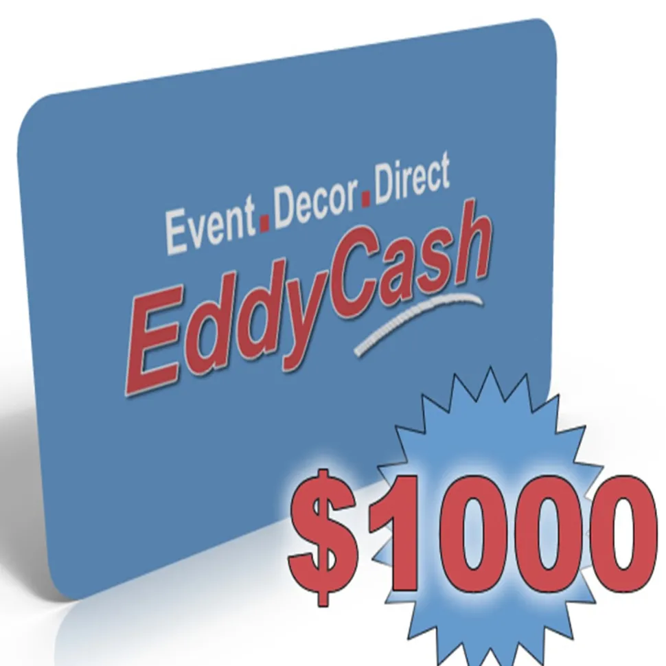 Event Decor Direct Gift Card - $1000.00