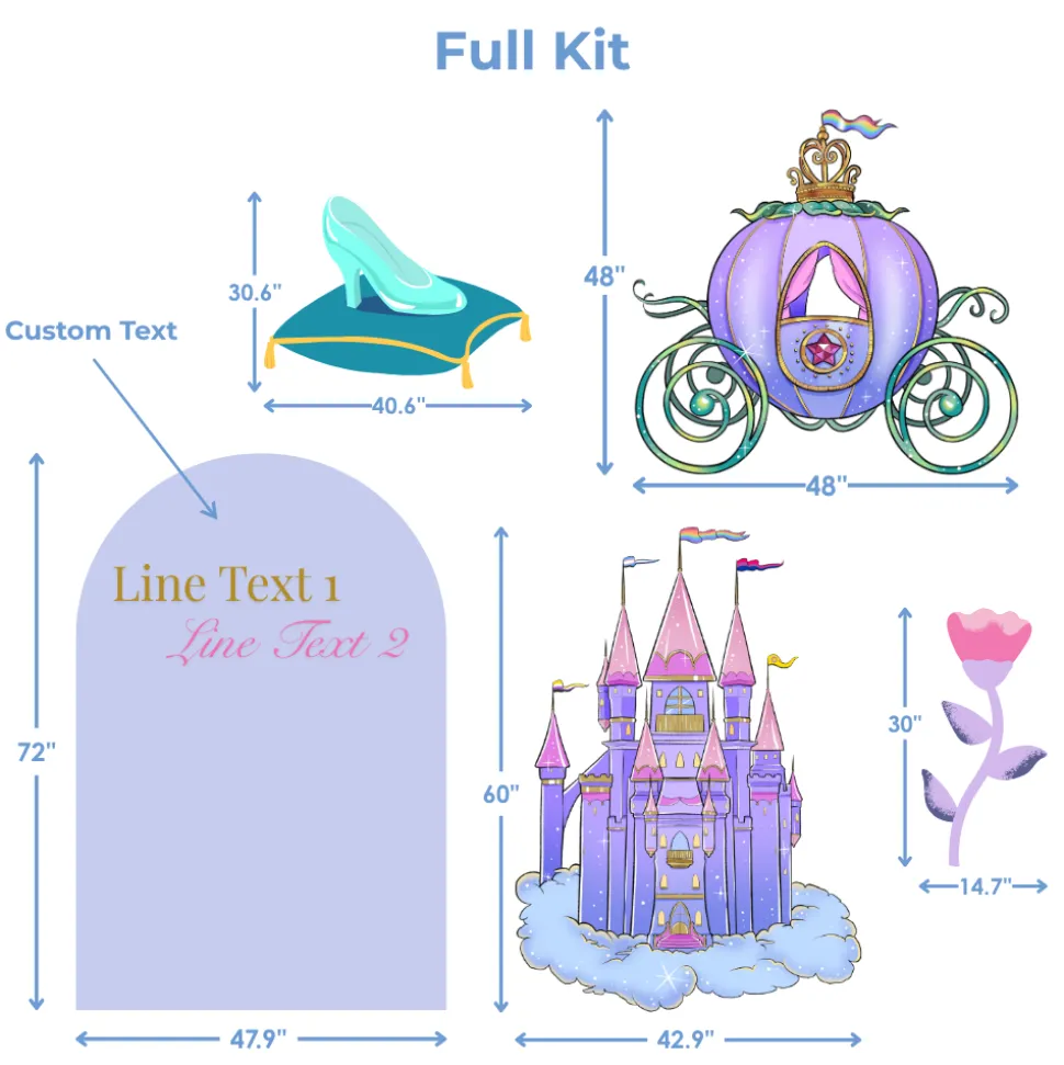 Ever After Foam Core Backdrop Kit by PopScene™
