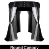 FABRIC ONLY! Modern Theme Pro-Designed Backdrop or 4 Post Canopy Kit - 6ft-10ft Tall