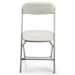 Feather XT™ Aluminum Plastic Folding Chair - 450 lb Capacity - White