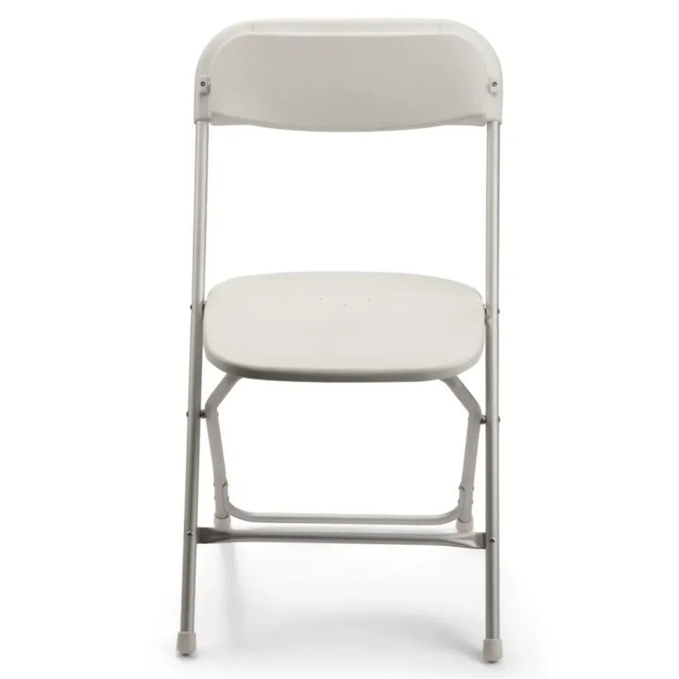 Feather XT™ Aluminum Plastic Folding Chair - 450 lb Capacity - White