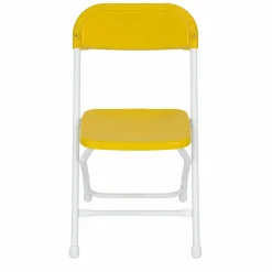 Feather XT™ Kid's Plastic Folding Chair - 220 lb Capacity - Yellow