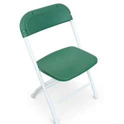 Feather XT™ Kid's Plastic Folding Chair - 220 lb Capacity - Green