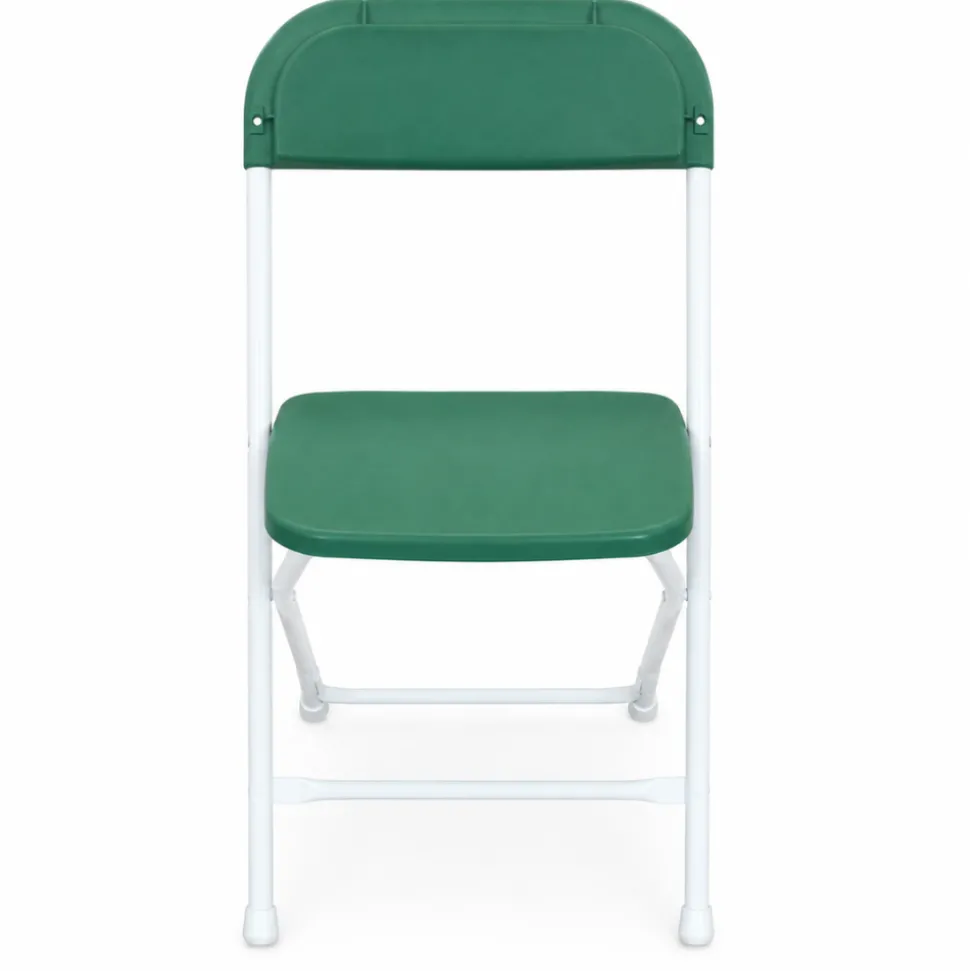 Feather XT™ Kid's Plastic Folding Chair - 220 lb Capacity - Green