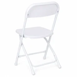 Feather XT™ Kid's Plastic Folding Chair - 220 lb Capacity - White
