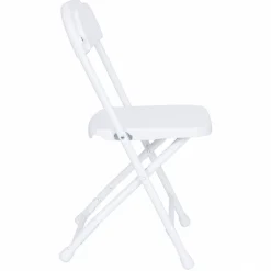 Feather XT™ Kid's Plastic Folding Chair - 220 lb Capacity - White