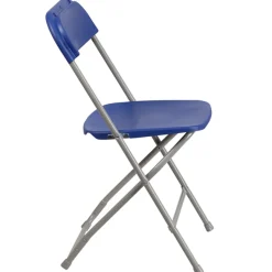Feather XT™ Plastic Folding Chair - 630 lb Capacity - Blue