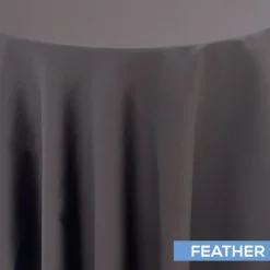Feather - Royal Slub Designer Tablecloth - Many Size Options