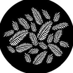 Ferns - Stock Gobo for Gobo Light Projectors - Choose your size!