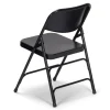 FirmFold™ Premium Triple-Braced Steel Folding Chair - Navy
