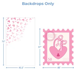 First Love Foam Core Backdrop Kit by PopScene™