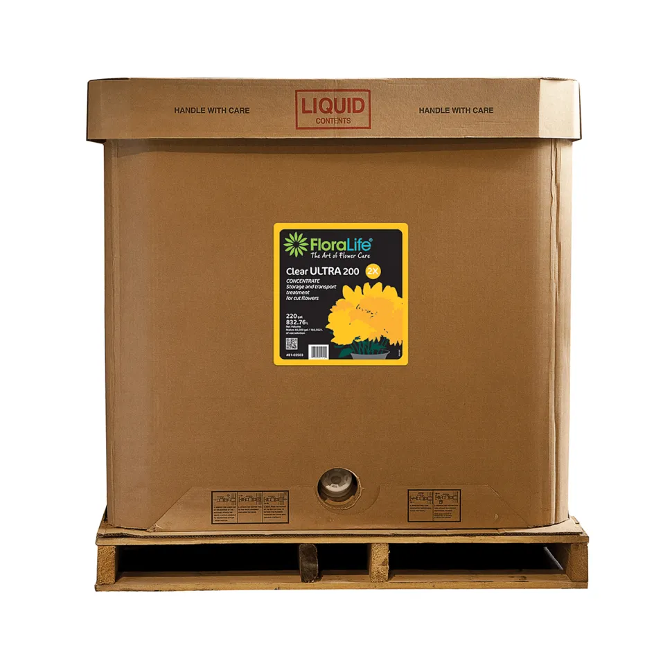Floralife Clear Ultra 200 storage & transport concentrate, 220 gal - 1 Piece