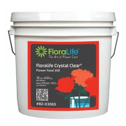 Floralife CRYSTAL CLEAR Flower Food 300 Powder, 10 lb. - 1 Piece