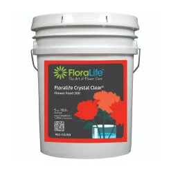 Floralife CRYSTAL CLEAR Flower Food 300 Liquid, 5 gal - 1 Piece