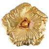 12" Foam Wedding Flower for Wall Decor, Backdrops and More - Gold