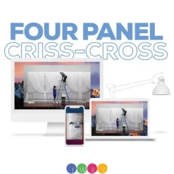 Four Panel Criss-Cross Backdrop - Instructional Video