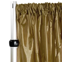 *FR* Taffeta Drape Panel by Eastern Mills 9 1/2 FT Wide w/ 4