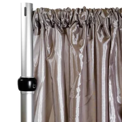 *FR* Taffeta Drape Panel by Eastern Mills 9 1/2 FT Wide w/ 4