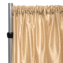 *FR* Taffeta Drape Panel by Eastern Mills 9 1/2 FT Wide w/ 4